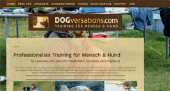 Desktop Screenshot of dogversations.com